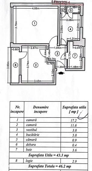 Apartament 2 camere - Cantemir (metrou Tineretului) (Comision ZERO) - 10