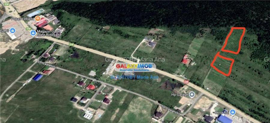 2 loturi teren, zona Lebada!