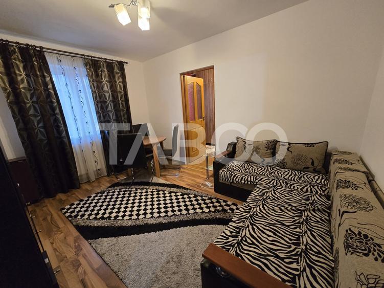 Apartament 3 camere etaj intermediar mobilat balcon zona Tiglari Sibiu - 11