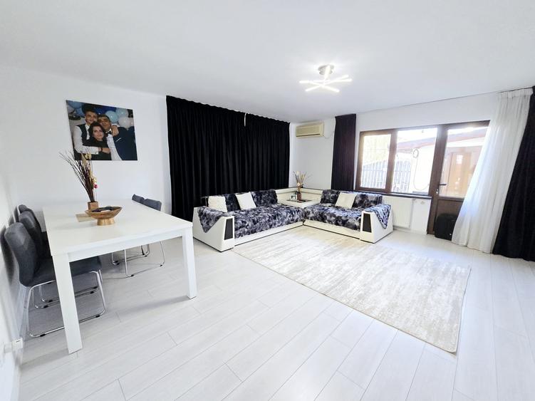 Vila tip duplex MOBILATA SI UTILATA - 4 camere - 2 bai - str asfaltata - 4