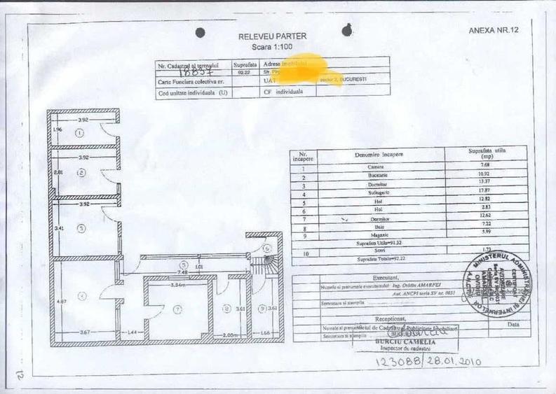 Parcul Circului,Vand CASA +TERENP+ET.1+Pod, an 1970, teren 250 mp - 3