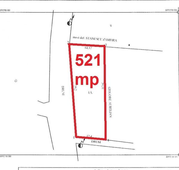 16000 Euro vanzare 521 mp teren asfalt apa gaz curent Cosminele Prahova superb - 2