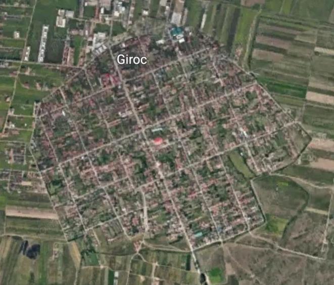 Giroc- teren extravilan- 6000 mp - front 280m- padure - 1
