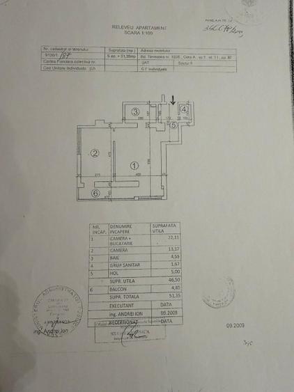 Apartament cu 2 camere, mobilat în Drumul Taberei
