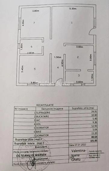 MIHAILESTI - CASA PARTER MODERNA PARTER