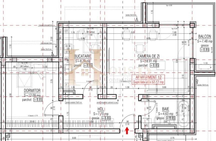 CF Timisoara. Decomandat. Bucatarie inchisa. - 14