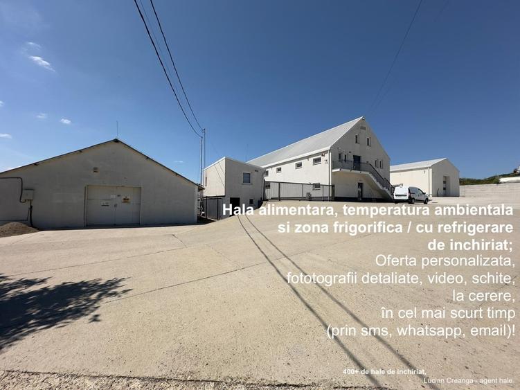 Hala 400-800mp, ambientala, refrigerare, congelare, zona Skoda, Imperiului 10 - 1