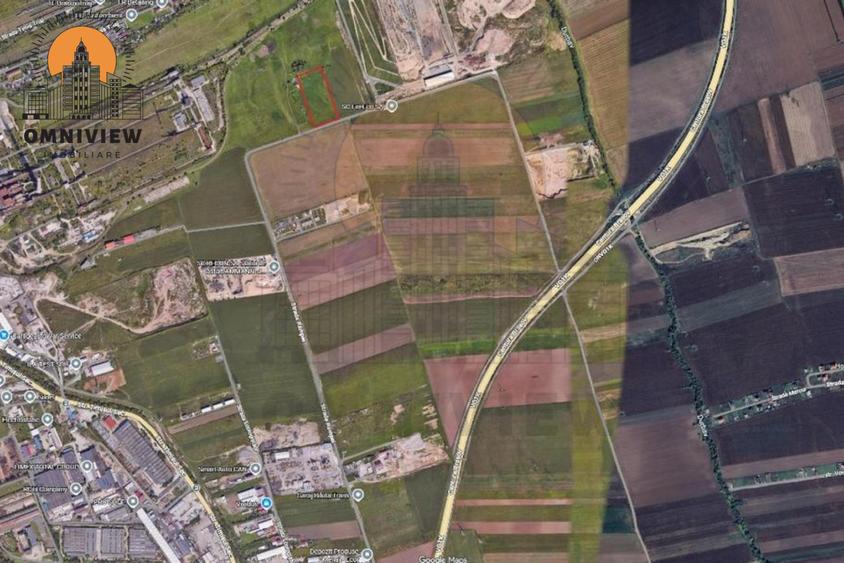 Teren intravilan 6.200 mp – PUZ aprobat producție/depozitare – Str. Rampei - 1