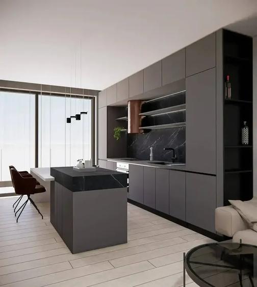 Unirii Studio Dublu premium sut 52,40 mp  | Finisaje top + smart home - 1