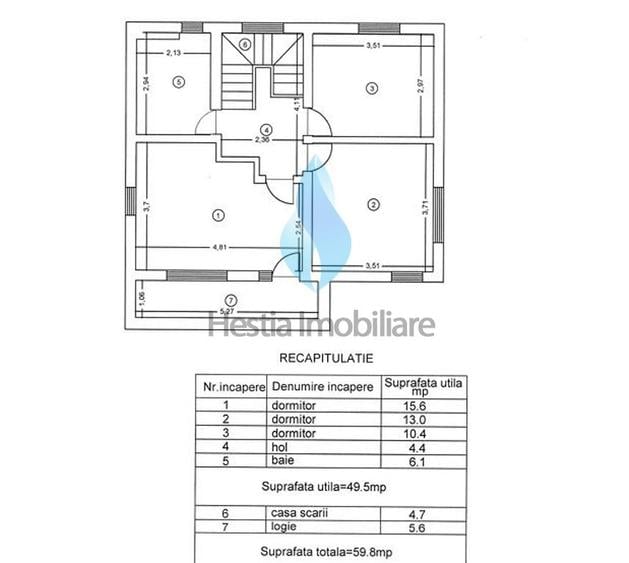 Vila individuala, eleganta, P+M, Bucium-Lidl(spate). - 9
