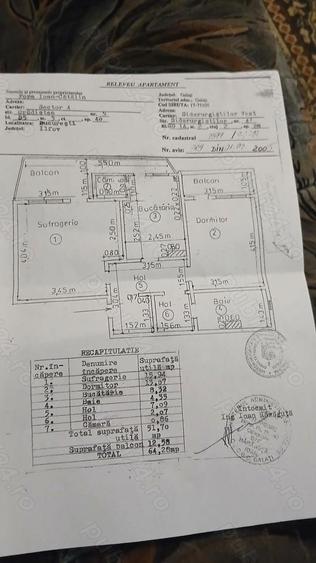 Apartament 2 camere,pozitie SUPER - 5