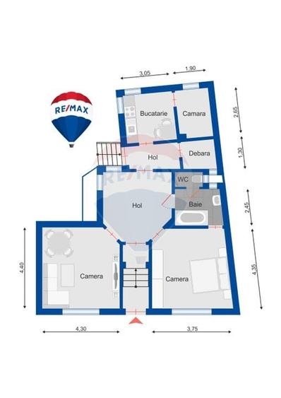 Casă de vânzare, curte individuală, în zonă centrală, Oradea - 1