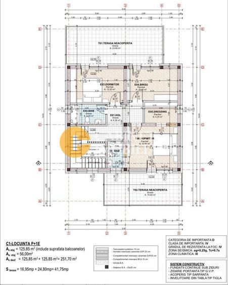 Casa Miroslava-Uricani - 4 camere 3 BAI - constructie regim propriu - TVA inclus - 18