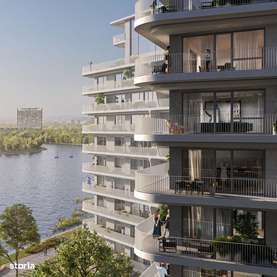 Apartament nou cu 3 camere de vanzare in One Lake District - 2