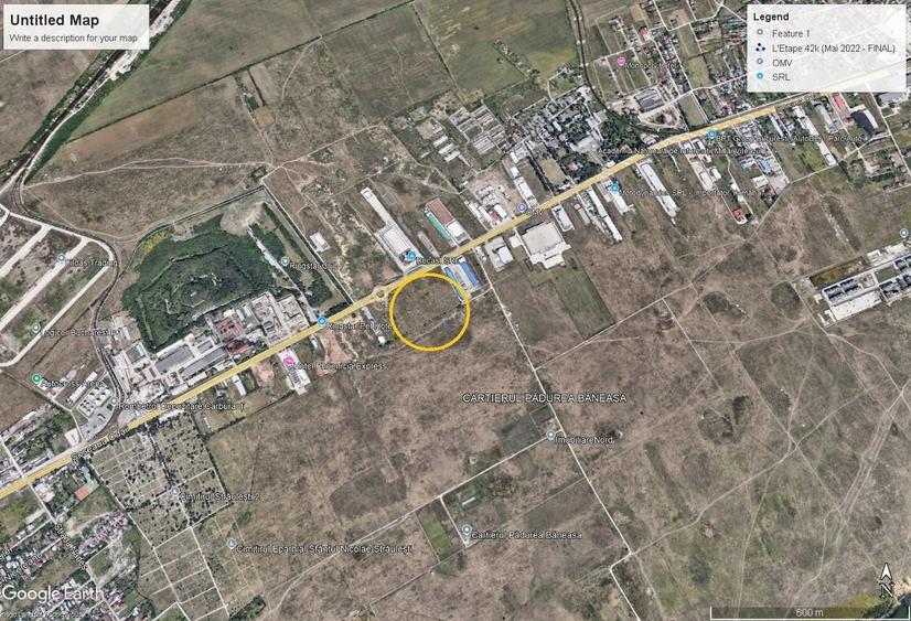 Teren Soseaua de centrua Odai - 1