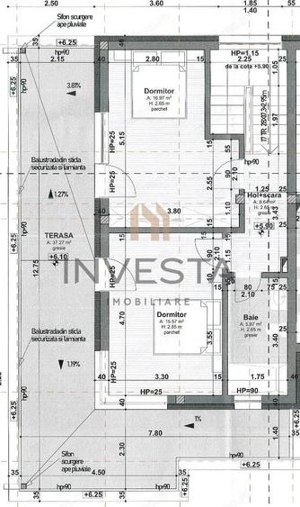 Apartament in vila! 4 camere 125.56 mp utili+37 mp terasa! 2 garaje! - 4