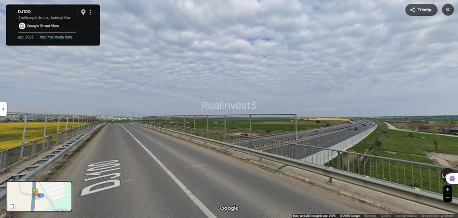 Teren vânzare – 24.415 mp, Ștefăneștii de Jos – Zona locuinte