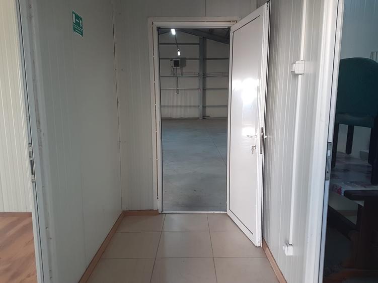 Hala industriala, 300mp, apa canalizare birouri teren 700mp ingradita, acces TIR - 6