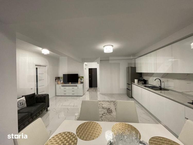 Apartament 3 camere, 2 bai, 64 mp, 2 parcari, intermediar, zona Terra - 1