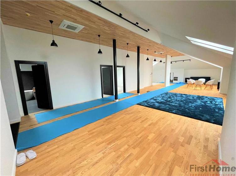 Penthouse, etaj1, 200 mp, MOBILAT SI UTILAT DE LUX, centru - 6