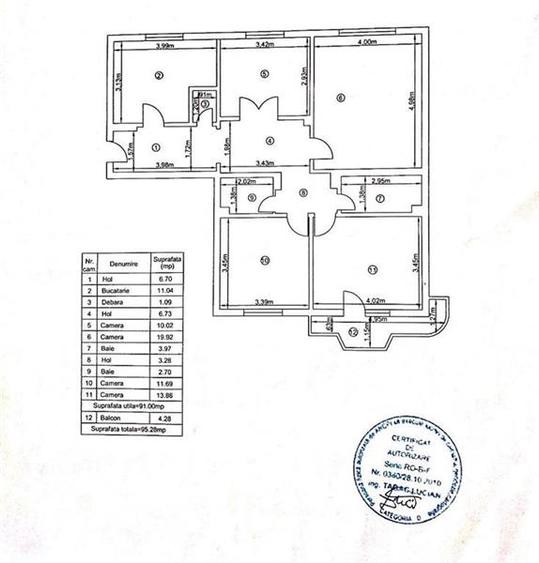 Apartament 4 camere 13 Septembrie - 1