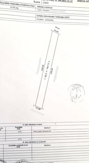 Teren extravilan de 5000 mp, în Precistanu
