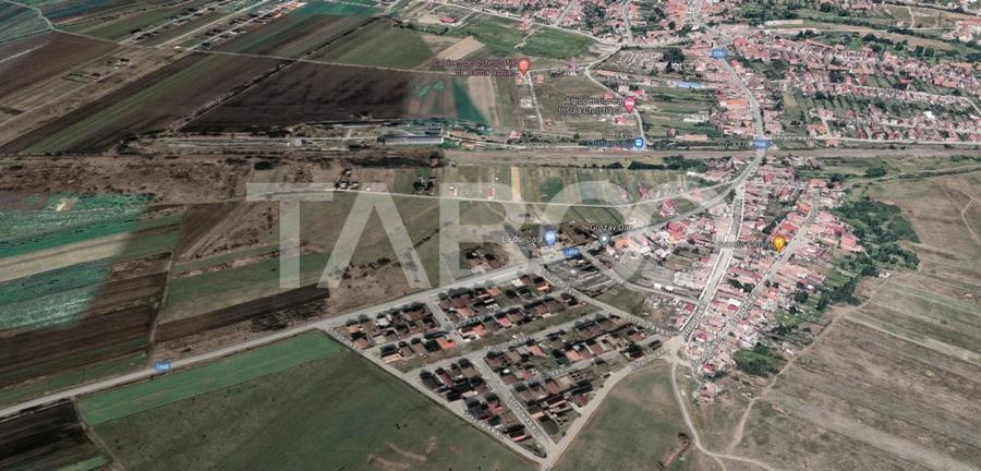 Teren Construcții intravilan de 596 mp, în Cristian