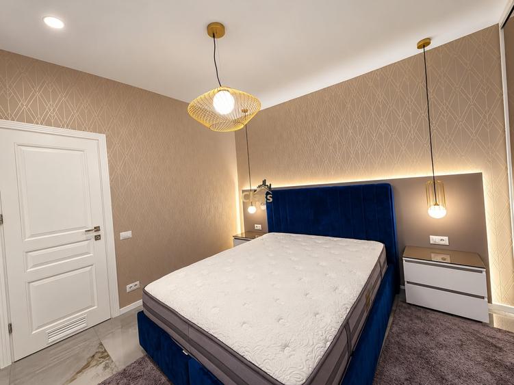 Apartament cu 2 camere semidecomandat, mobilat în Bună Ziua