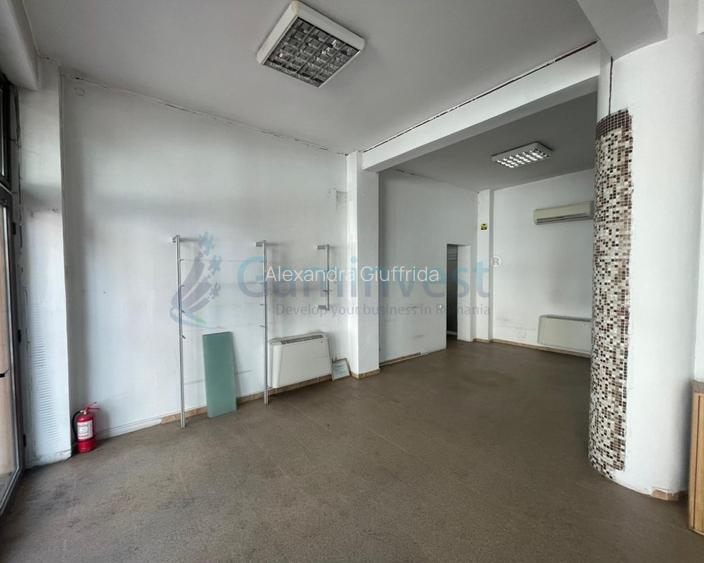 Spatiu comercial de inchiriat, 44 mp, zona Piata Bucuresti, Oradea, Bihor