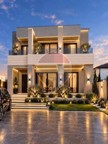 Casă individuală cu 5 camere cu Teren 500 Mp în Central