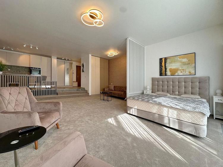 Studio spațios de închiriat — Bellevue Residence, mobilat, terasă, parcare - 3