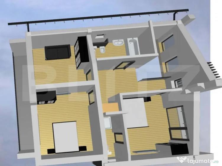 Casa individuala 4 camere Cristian,casa la rosu! - 3