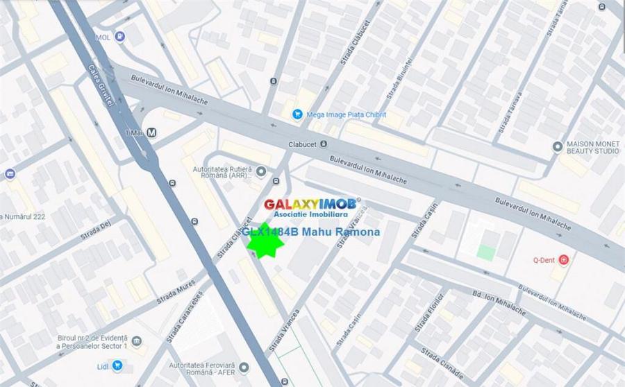 Teren zona M2, 360 mp, metrou 1 Mai, str. Clabucet - 6