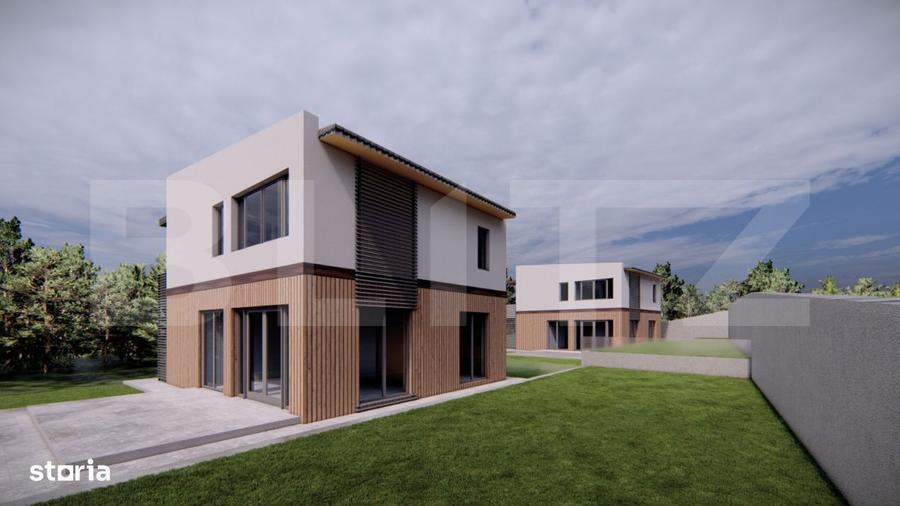 Vila de lux cu 4 camere in Pietrarie langa padure - 8