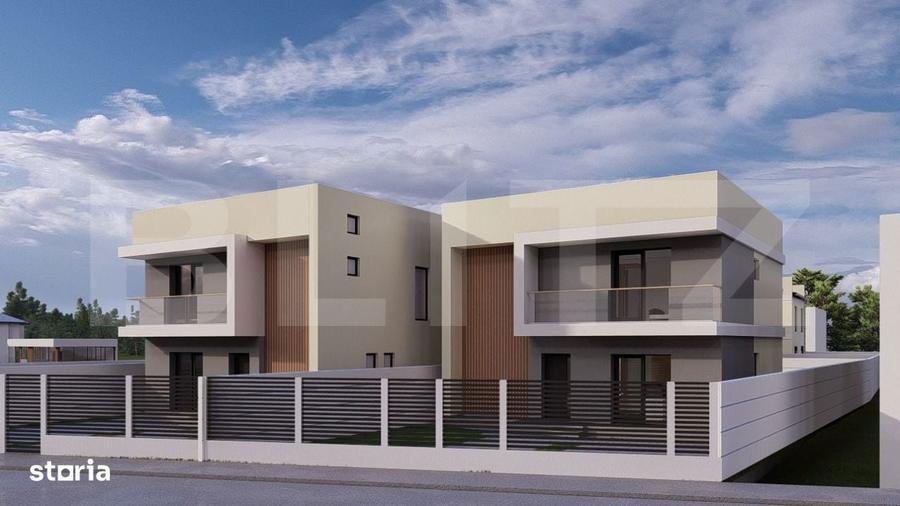 Case individuale P + E la cheie, 135 mpu, 300 mp teren, zona Catargiu - 5