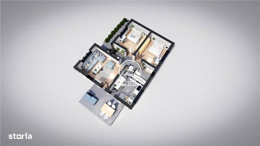 Casa cu 3 camere, 400mp, de vanzare in Miroslava-Ciurbesti. Comision 0 - 5