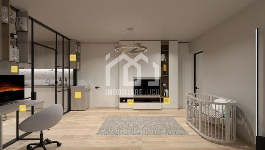 Apartament 2 camere finisat, 50mp,  Bloc nou, Sannicoara - 1