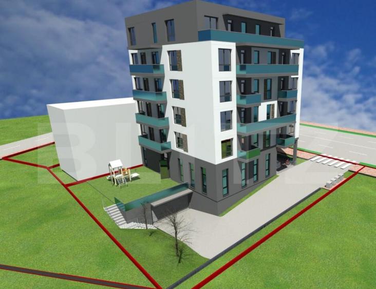 Apartament 4 camere, 3 Bai, 126 mp, Terasa 63 mp, Zona Rivus - 1