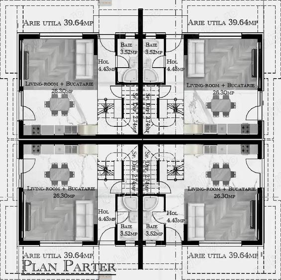 Case P+1+M | 158 mp utili locuin?a| Dobroe?ti,Ilfov| DEZVOLTATOR - 2