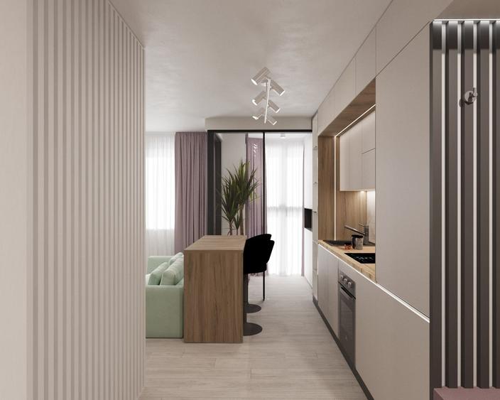 Ap. 1 Cameră - Dezvoltator: Comat Towers, 42mp, Păcurari - 1