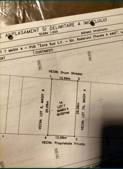 Vand teren intravilan - 2