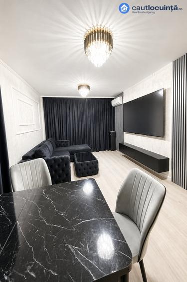 Apartament cu 3 camere, mobilat în Industriilor