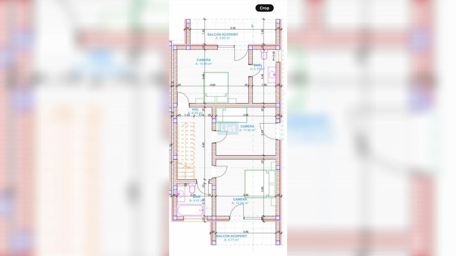 Duplex cu 3 camere cu Canalizare în Dezmir