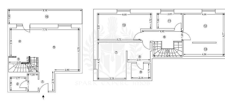 APARTAMENT DUPLEX // 4 CAMERE // PLEIADES //118 MP - 4