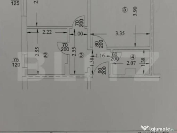 Apartament cu 2 camere, mobilat/utilat , zona VEST - 5