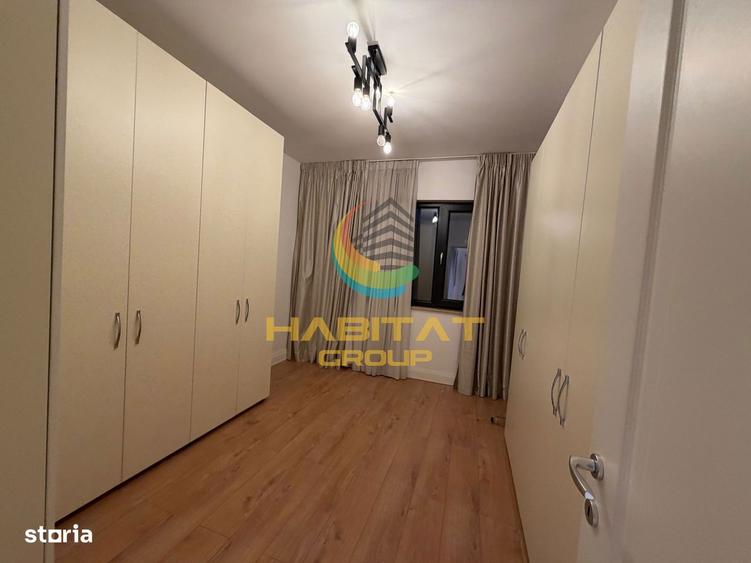 Sisesti 3 camere 73,6 mp 2 bai 2 balcone mobilat/utilat 6 min metrou C - 10