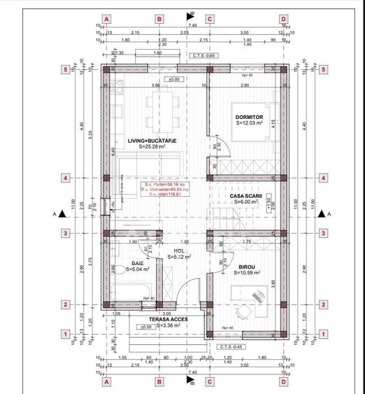 Casa individuala cu 3 camere Parter + Mansarda in Giroc - Calea Urseni - 11