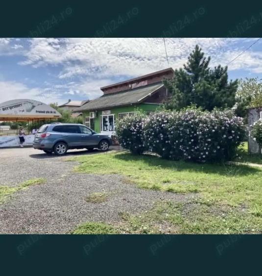 Teren de vanzare 2400m,magazin mixt + sta?ie GPL, func?ionale,autoriza?ii la zi,Peri?oru,CL - 3