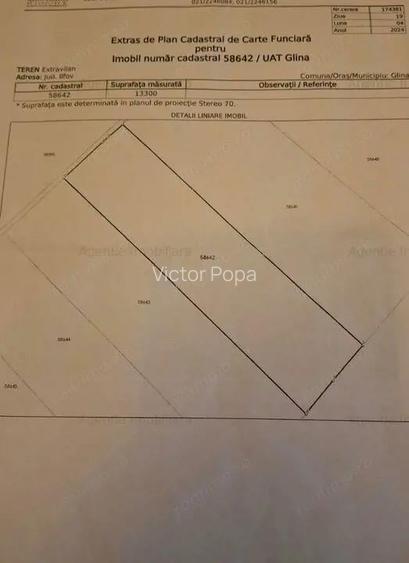 Teren 13300 mp aflat langa Postavari - Comision 0%