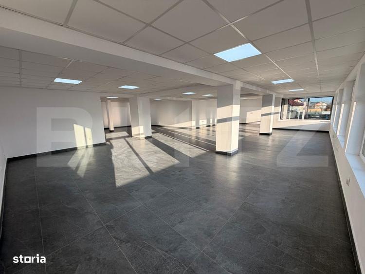 Spatiu 245 mp cu 10 parcari, curte logistica si rampa marfa DN Rac - 10